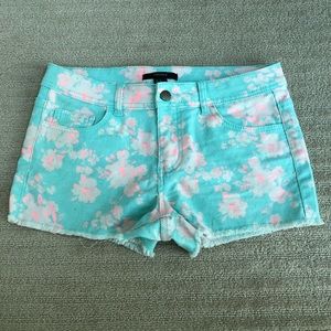 Forever21 - Floral Denim Shorts - Sz 27